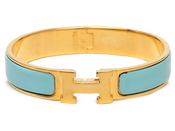 Hermès Pulseira Click H PM Hermes Azul 