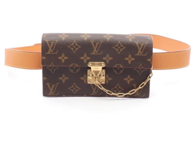 Riñonera Monogram Louis Vuitton Castaño Monograma