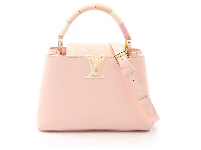 Bolsa 2-Way Louis Vuitton Capucines BB Rosa
