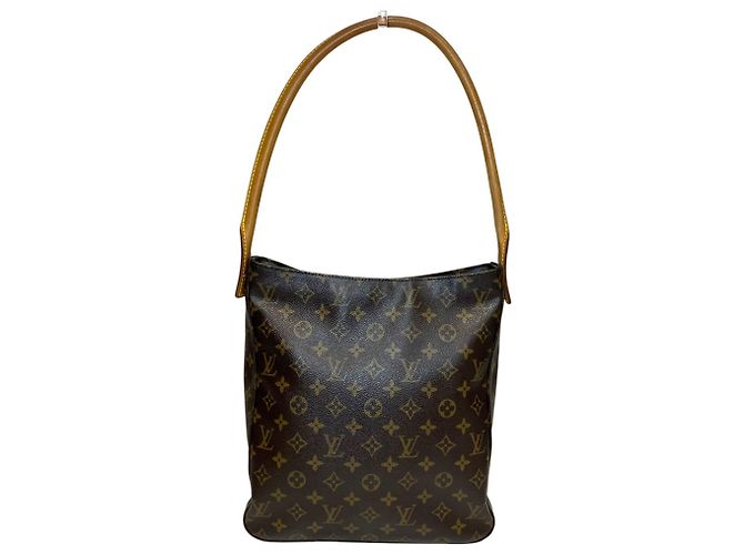 Sac à l'épaule Louis Vuitton Looping GM Marron