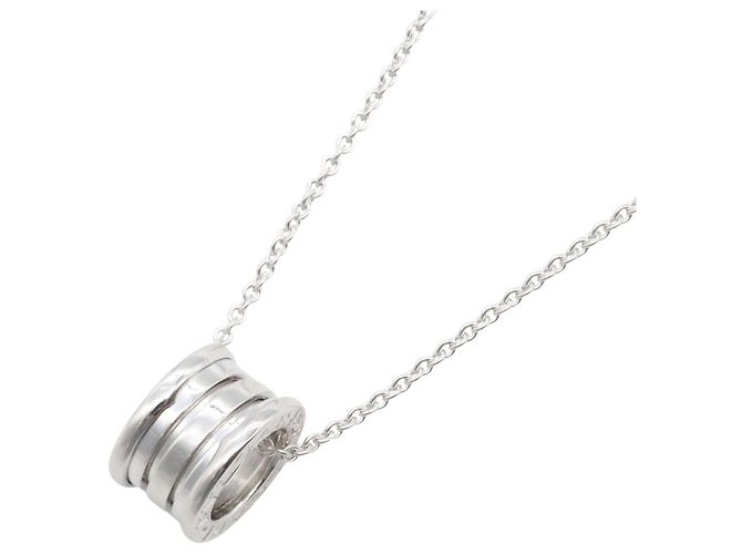 Bulgari Collar Bvlgari B.zero1 en oro blanco de 18K Plata