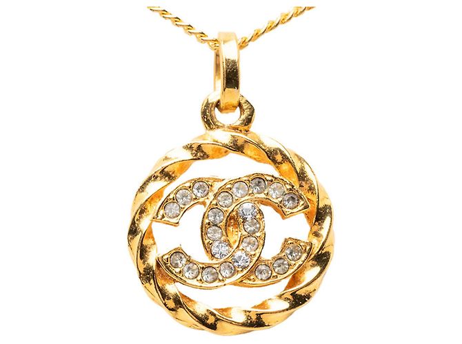Collana Chanel Vintage Coco Mark D'oro