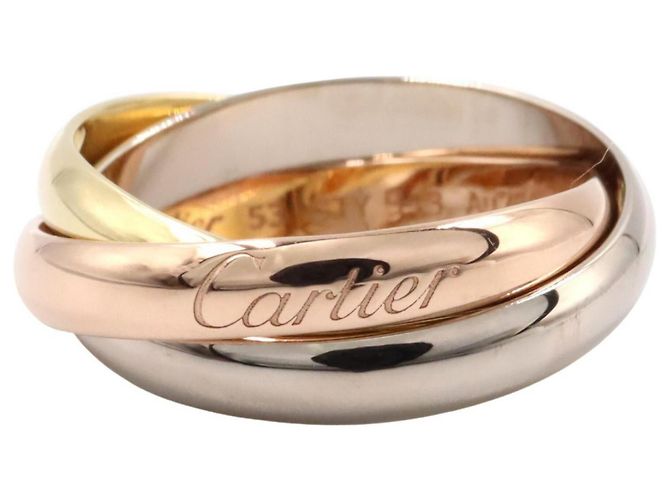Anello Trinity Classic Cartier Argento D'oro