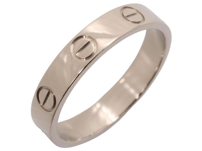 Anillo Cartier Mini Love, Oro blanco de 18K Plata