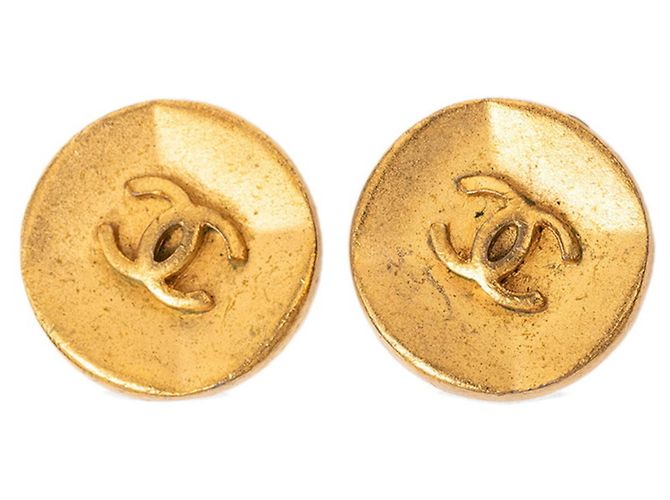 Timeless Orecchini Chanel Vintage Coco Mark D'oro