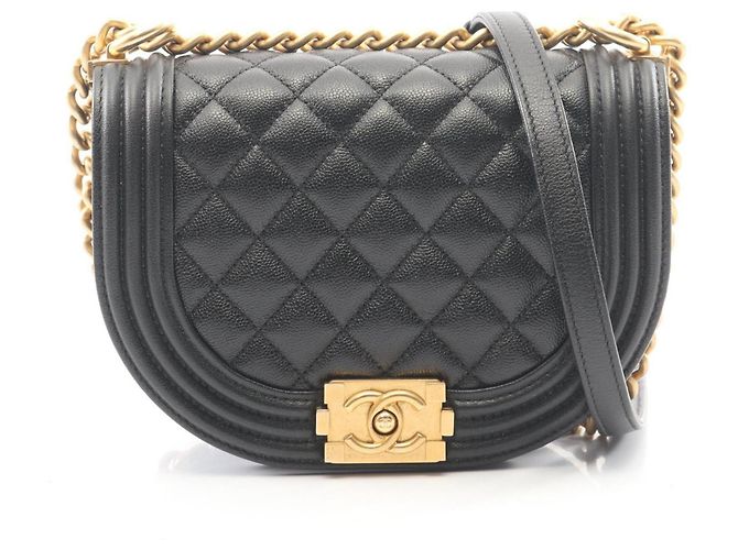 Borsa a Spalla Chanel Boy Small Nero