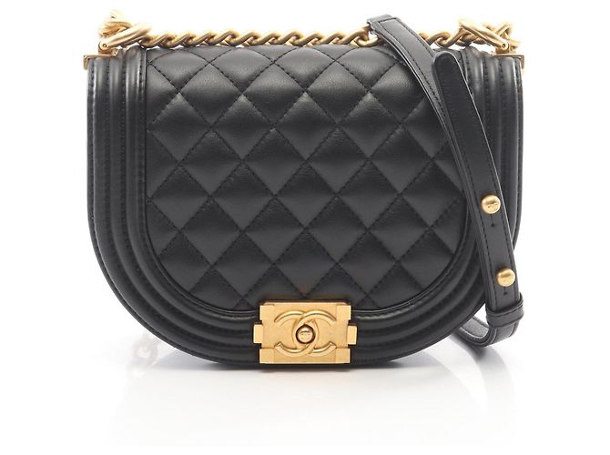 Borsa a Spalla Chanel Boy Small Nero