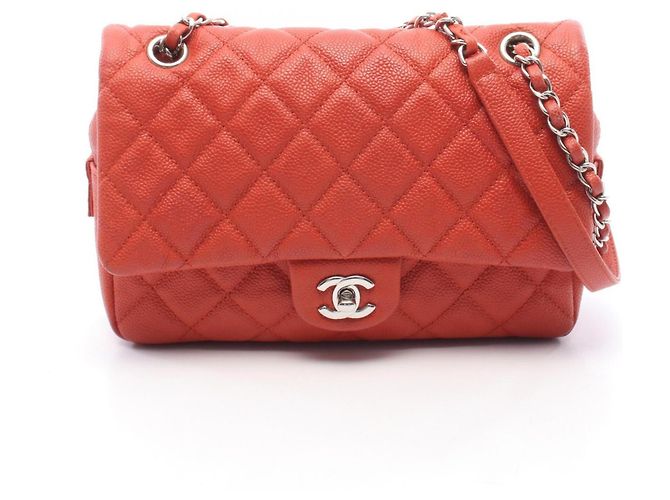 Borsa a Spalla Chanel Matelassé Rosso