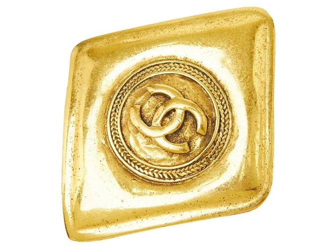 Spilla Chanel Coco Mark Diamond D'oro 