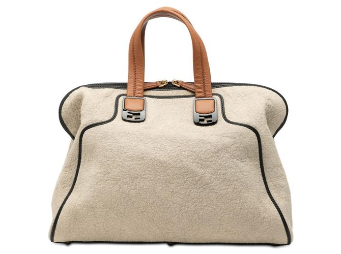 Fendi Chameleon Handtasche 8BL110 Beige
