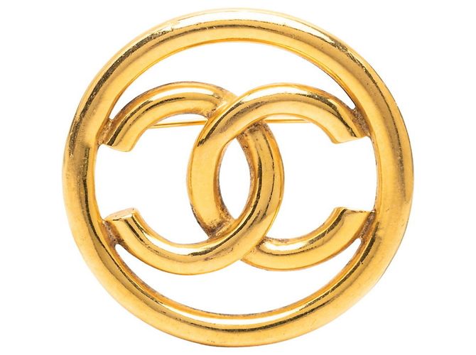 Chanel Coco Mark Rundbrosche 93P Golden