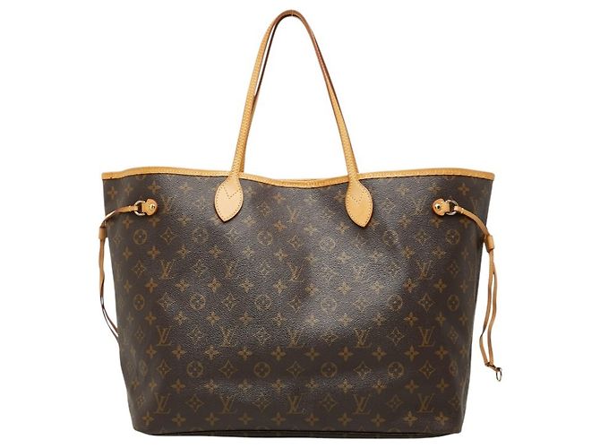 Bolsa Tote Louis Vuitton Monogram Neverfull GM Marrom