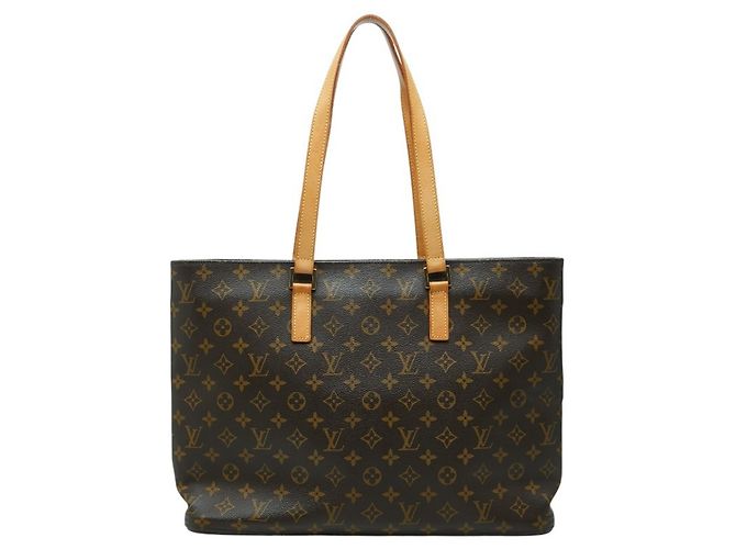 Sac cabas Louis Vuitton Monogram Luco Marron