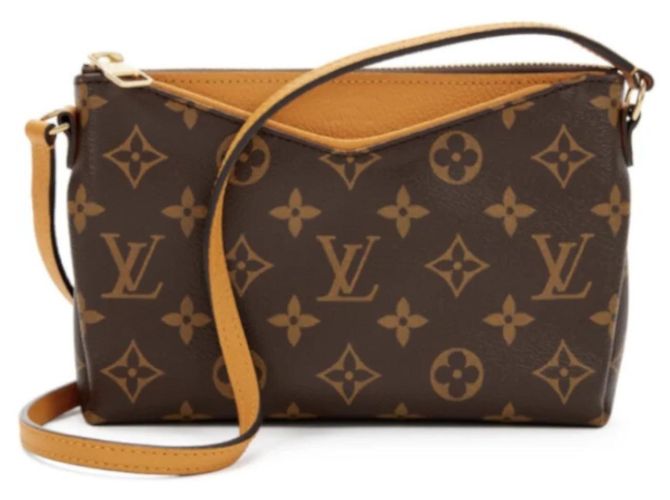 Bolsa Transversal Louis Vuitton Pallas Monogram Marrom