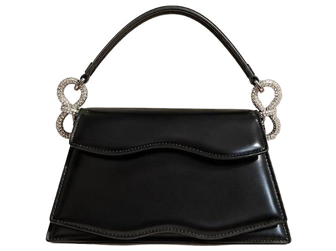 Mach & Mach Samantha Classic Sac à main Medium Noir