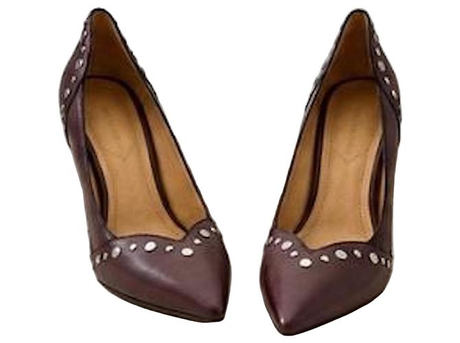 Isabel Marant Poincroe Studded Leather Pumps