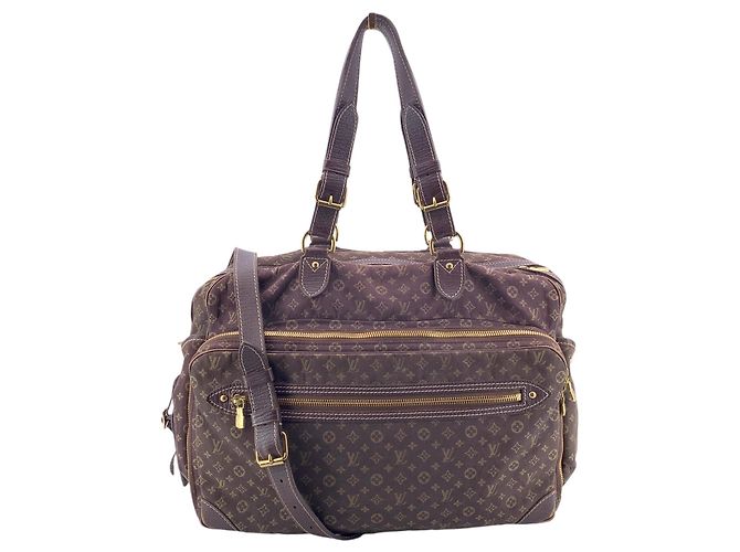 Louis Vuitton Bolsa de maternidade Monogram Mini Lin marrom