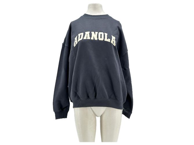Autre Marque ADANOLA Pullover Marineblau Baumwolle S