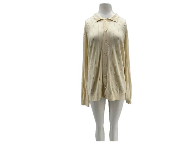 SéZane Octobre beiger Wollpullover XXL 