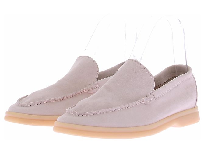 Loro Piana Mocassins en daim beige