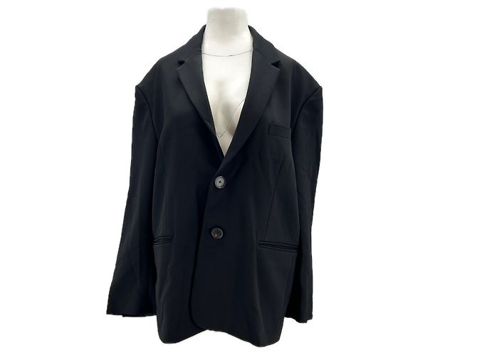 Autre Marque BOUGUESSA Black Blazer