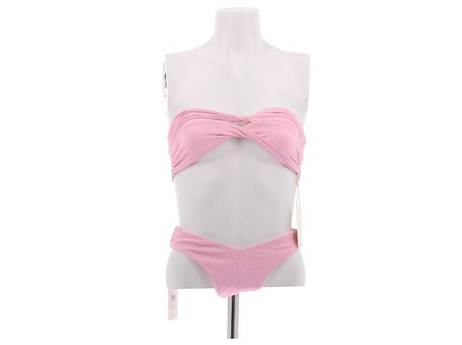 Autre Marque Bikini rosa de dos piezas