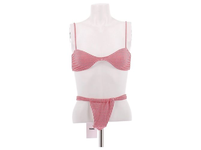 Autre Marque Costume due pezzi a quadretti Rosa