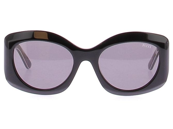 Emilio Pucci Oversized black sunglasses