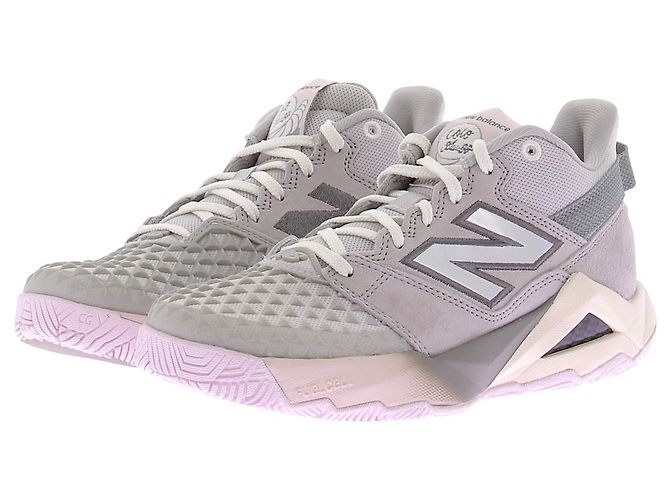 New Balance Graue und rosa Sneaker