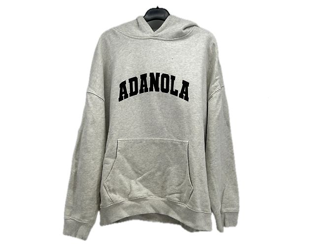 Autre Marque ADANOLA Grauer Baumwollpullover L 