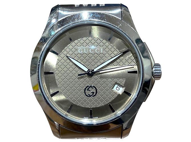 Relógio de pulso Gucci G-Timeless com mostrador marrom
