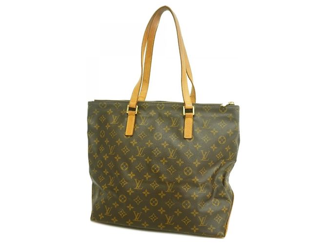 Borsa Tote Cabas Mezzo Monogram Louis Vuitton Marrone