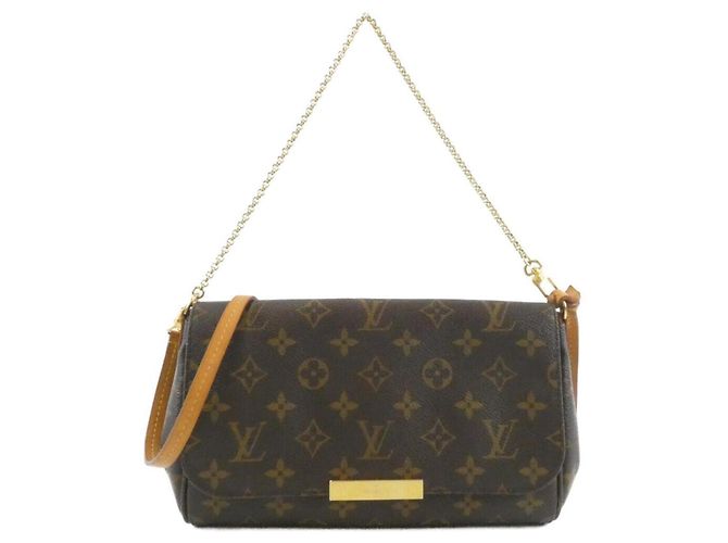 Borsa a Spalla Louis Vuitton Monogram Favorite MM Marrone