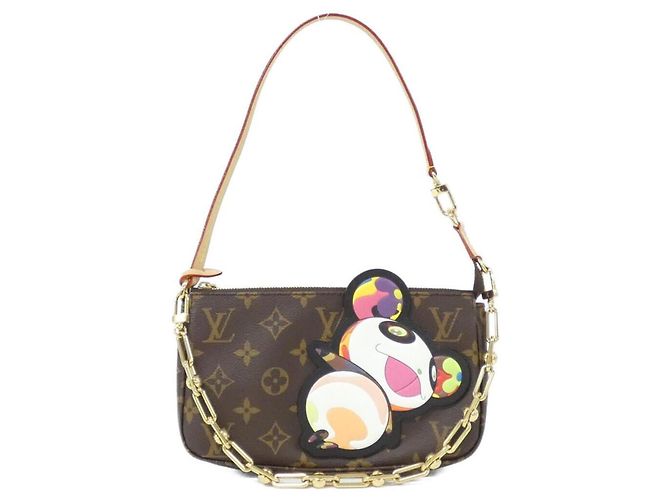 Louis Vuitton Monogram Pochette Accessoires Marron