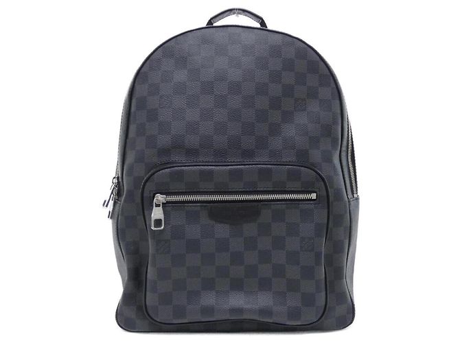 Louis Vuitton Damier Graphite Josh N41473 Backpack Brown Damier ebene