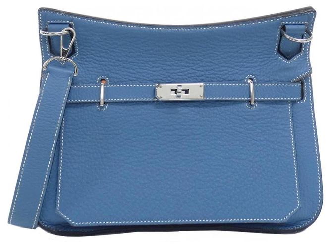 Hermès Bolsa de ombro Hermes Jypsiere 28cm Azul