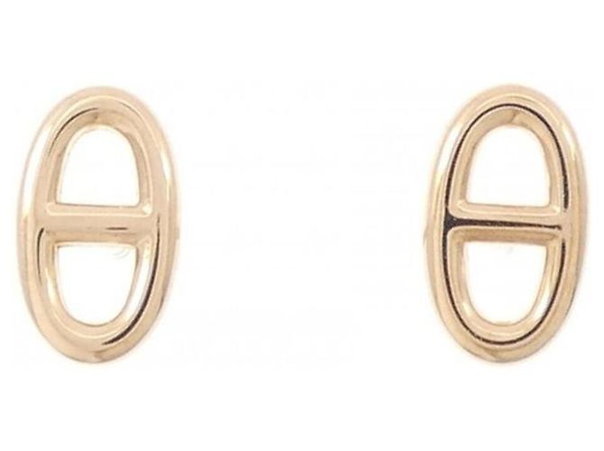 Boucles d'oreilles Farandole en or rose Hermès Doré 
