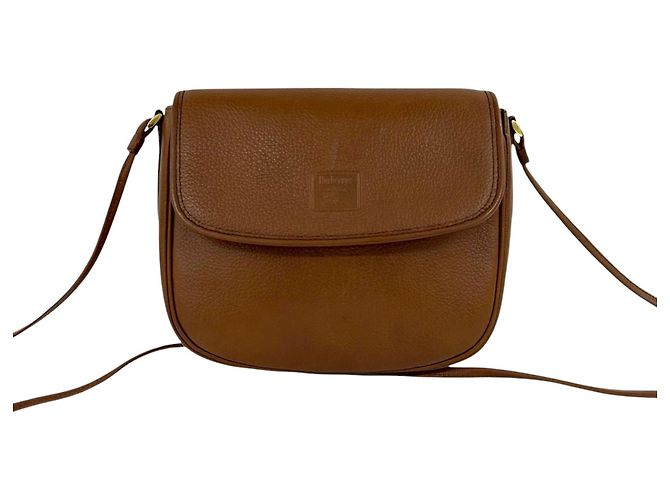 Burberry Crossbody aus braunem Leder