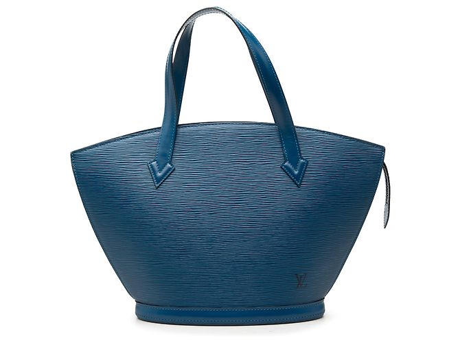 Louis Vuitton Blue Epi Saint Jacques PM Short Strap Bleu