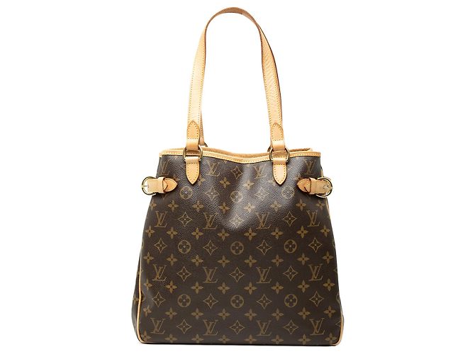 Tote verticale Louis Vuitton Marrone Monogram Batignolles