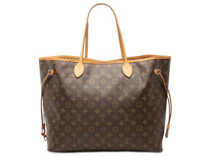 Louis Vuitton Marrone Monogram Neverfull GM