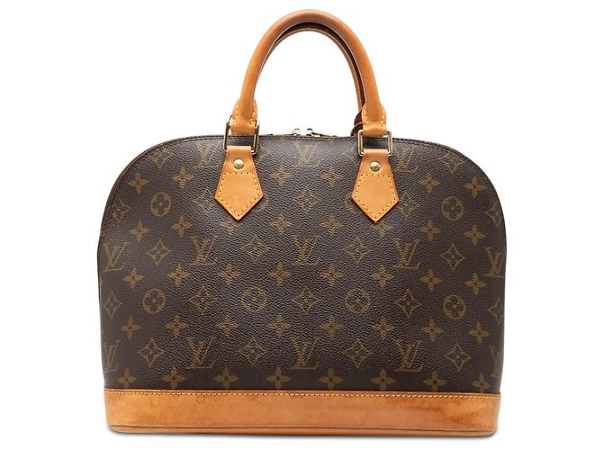 Louis Vuitton Marrom Monogram Alma PM