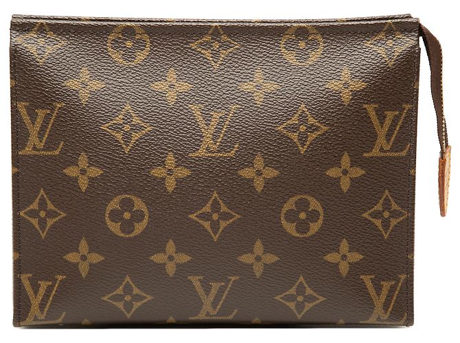 Pochette de toilette Louis Vuitton Brown Monogram 19 Marron