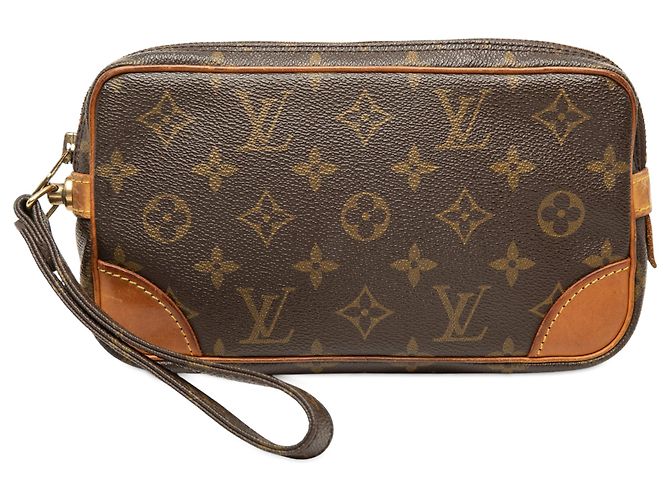 Louis Vuitton Marrone Monogram Marly Dragonne PM