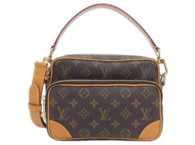 Bolsa de Ombro Louis Vuitton Monogram Archive Nile Marrom