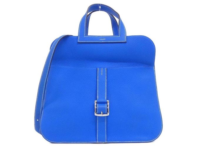 Hermès Borsa Hermes Arzan 31cm Blu
