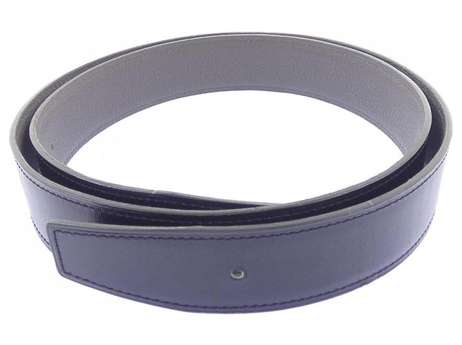 Hermès Ceinture réversible Hermes 32mm Marron Noir