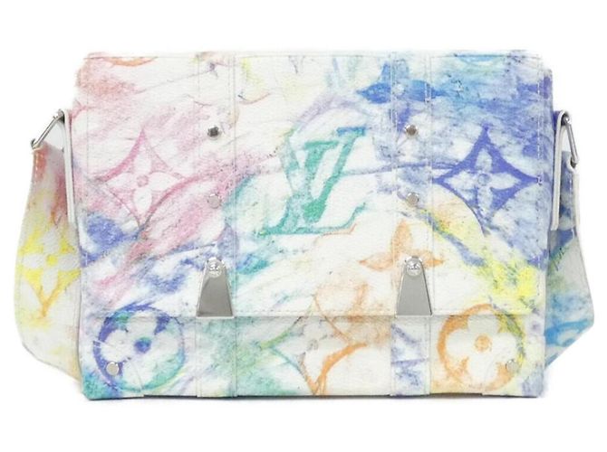 Bolsa de Ombro Louis Vuitton Monogram Cores Pastel Multicor