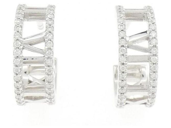 Tiffany & Co Pendientes de aro Tiffany Atlas