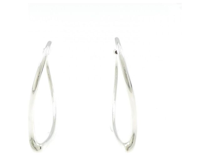 Tiffany & Co Pendientes de aro Tiffany Open Heart